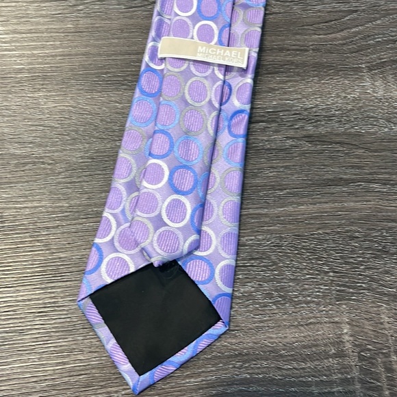 Mens Michael Kors tie Purple - Picture 2 of 3